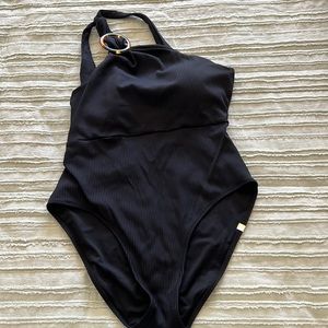 Summersalt Ribbed Sidestroke Bathing Suit